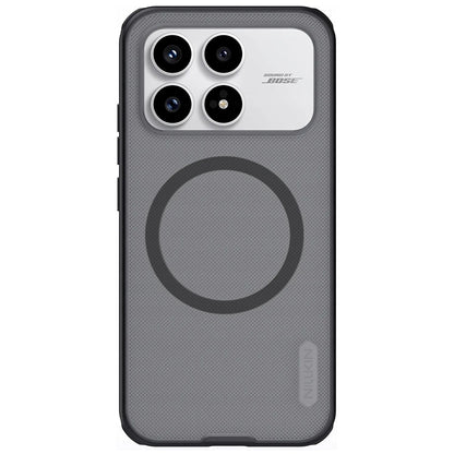 Custodia MagSafe per Xiaomi Poco F8 Pro, Nillkin, Super Shield Pro, Nera Trasparente Satinata