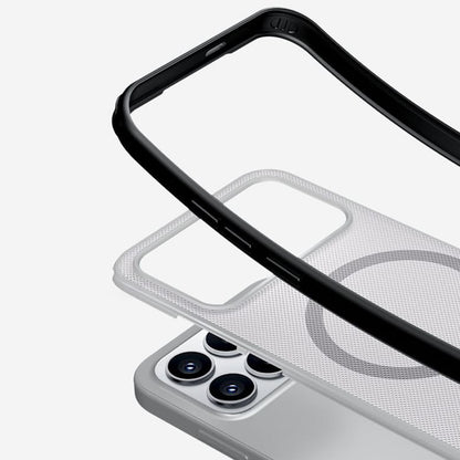 Custodia MagSafe per Xiaomi Poco F8 Pro, Nillkin, Super Shield Pro, Nera Trasparente Satinata