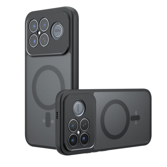 Custodia MagSafe per Xiaomi Poco F8 Ultra, Techsuit, PureFrost, Nera Satinata