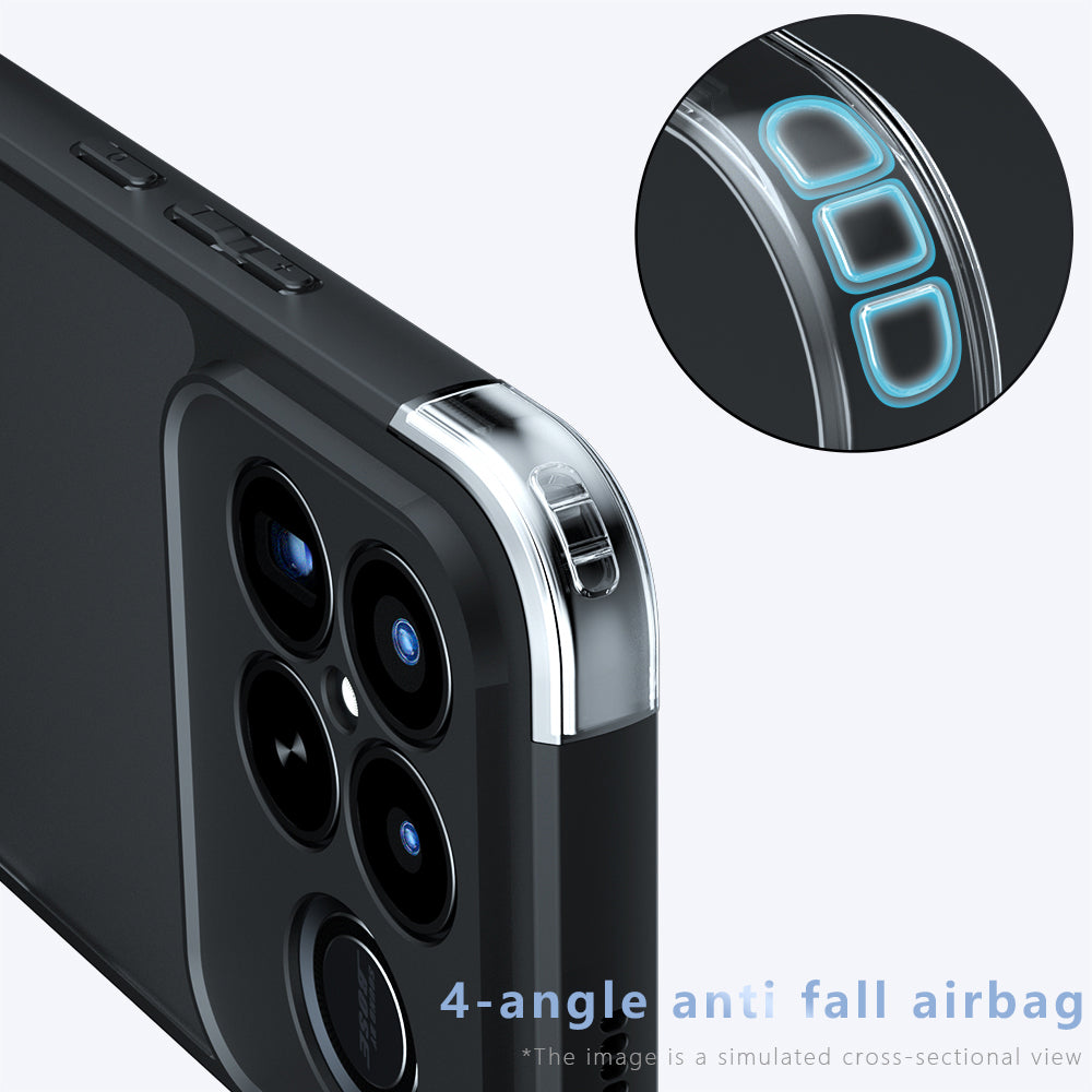 Custodia MagSafe per Xiaomi Poco F8 Ultra, Techsuit, PureFrost, Nera Satinata