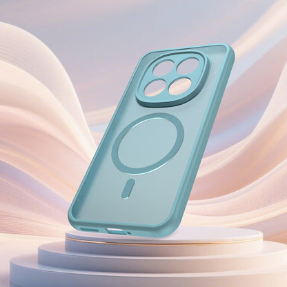 MagSafe Case for Xiaomi Poco M8 Pro / Redmi Note 15 Pro+ 5G, Techsuit, HaloFrost II, Light Green
