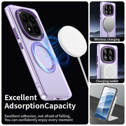 Custodia MagSafe per Xiaomi Poco X7 / Redmi Note 14 Pro 5G, Techsuit, CandyCase, Viola