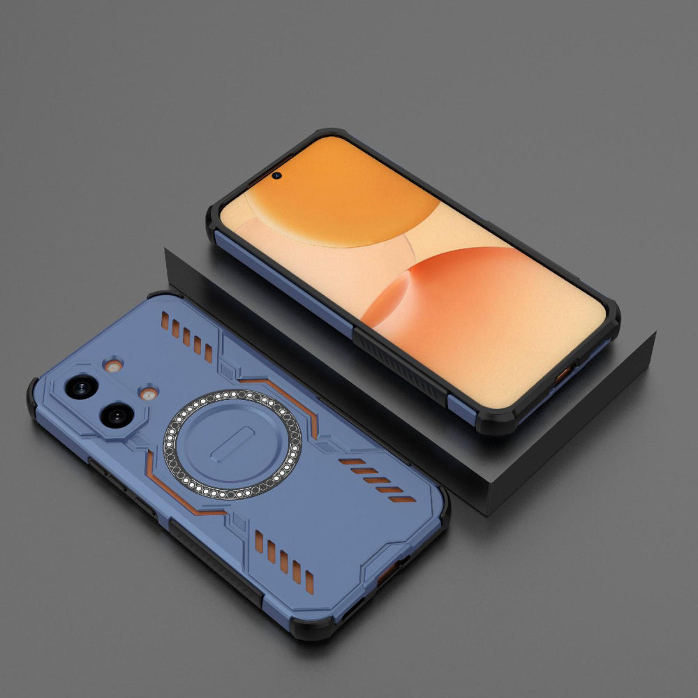 Custodia MagSafe per Xiaomi Poco X8 Pro Max, Techsuit, ArmorMag, Blu