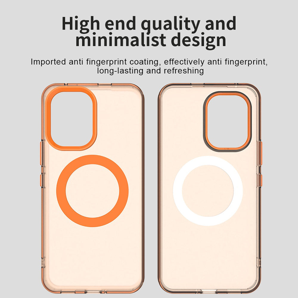Custodia MagSafe per Xiaomi Poco X8 Pro Max, Techsuit, CandyCase, Arancione