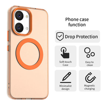 Custodia MagSafe per Xiaomi Poco X8 Pro Max, Techsuit, CandyCase, Arancione