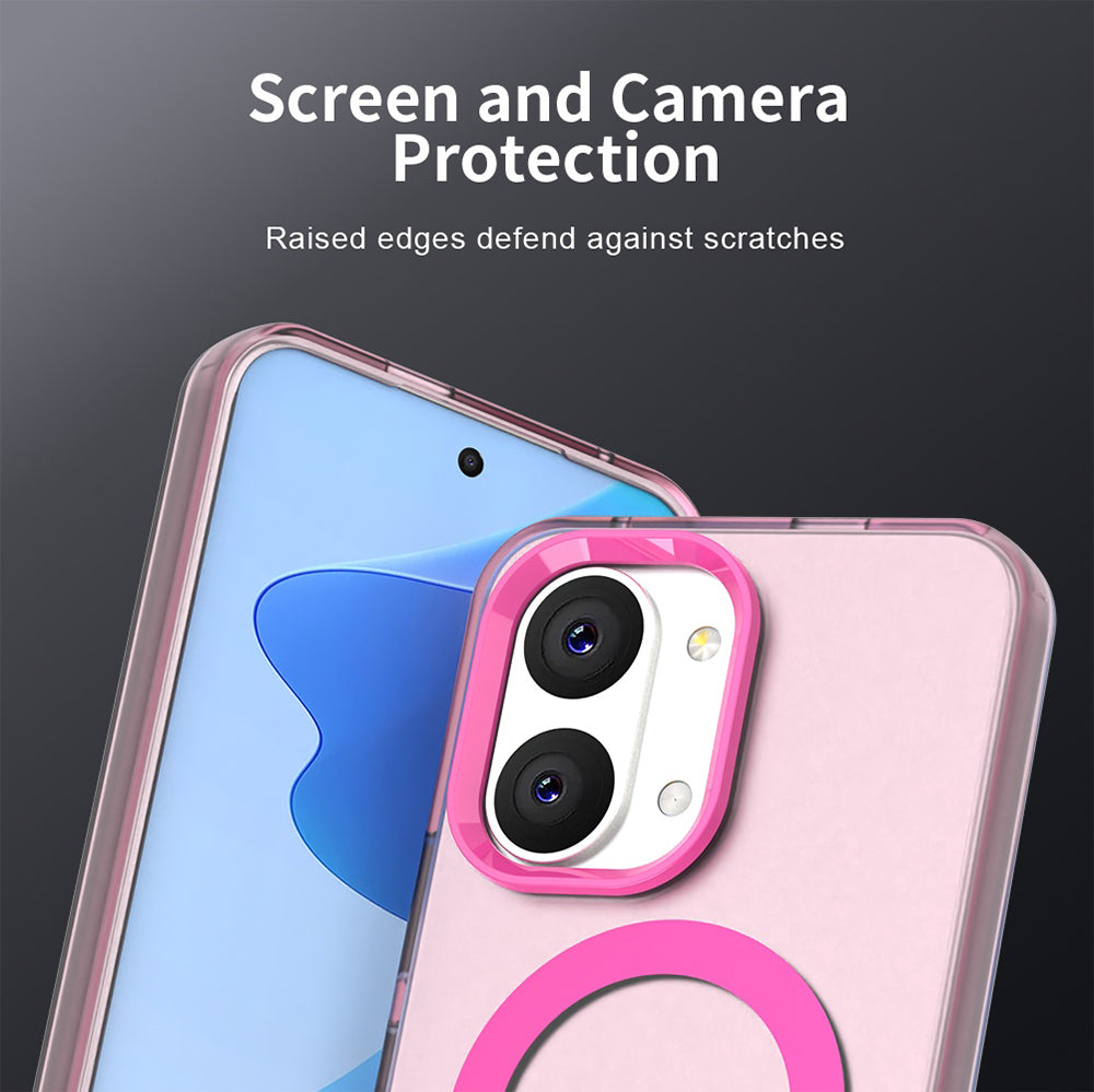 Custodia MagSafe per Xiaomi Poco X8 Pro Max, Techsuit, CandyCase, Rosa
