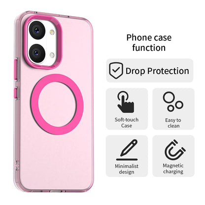 Custodia MagSafe per Xiaomi Poco X8 Pro Max, Techsuit, CandyCase, Rosa