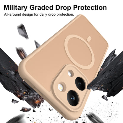 Custodia MagSafe per Xiaomi Poco X8 Pro Max, Techsuit, HaloFrost II, Dorata