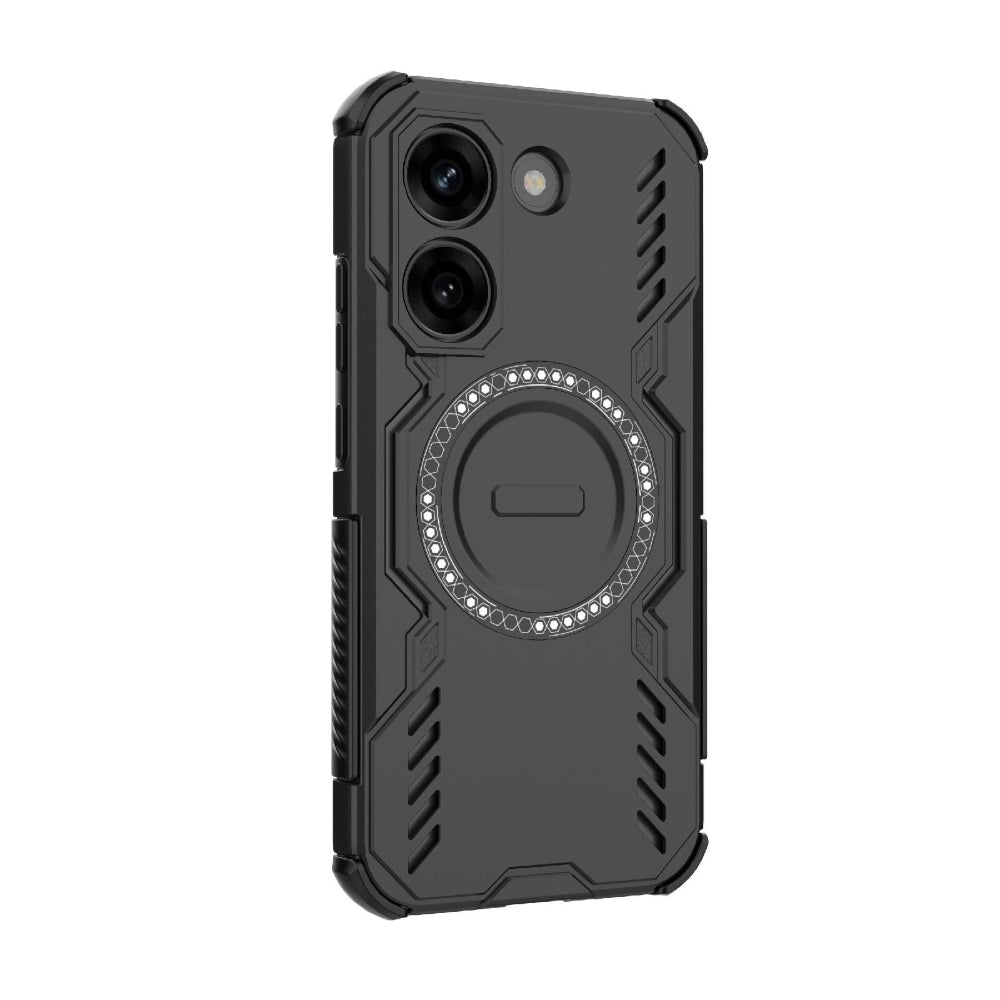 Custodia MagSafe per Xiaomi Poco X8 Pro, Techsuit, ArmorMag, Nera