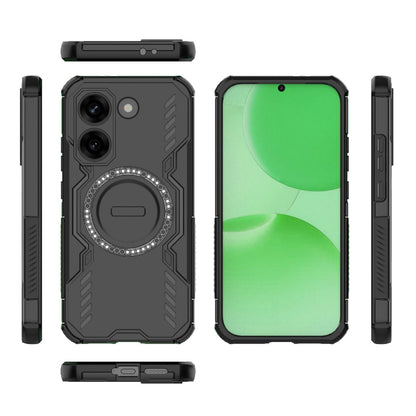 Custodia MagSafe per Xiaomi Poco X8 Pro, Techsuit, ArmorMag, Nera