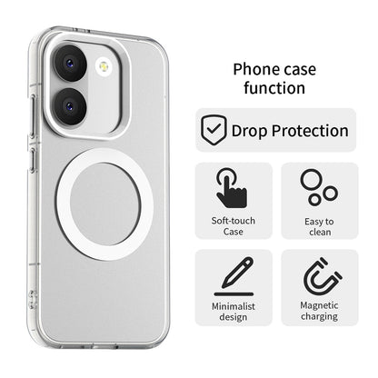 Custodia MagSafe per Xiaomi Poco X8 Pro, Techsuit, CandyCase, Bianca