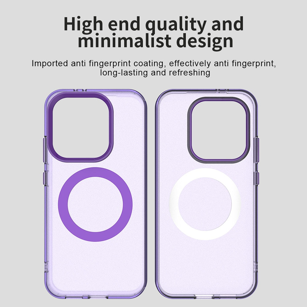 Custodia MagSafe per Xiaomi Poco X8 Pro, Techsuit, CandyCase, Viola