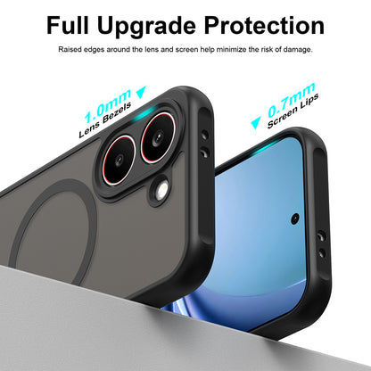 Custodia MagSafe per Xiaomi Poco X8 Pro, Techsuit, HaloFrost II, Rosa