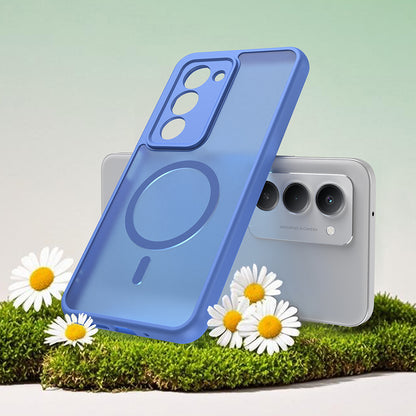 Custodia MagSafe per Xiaomi Redmi 15 5G / 15 4G, Techsuit, HaloFrost II, Blu