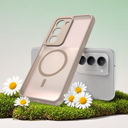 Custodia MagSafe per Xiaomi Redmi 15 5G / 15 4G, Techsuit, HaloFrost II, Dorata