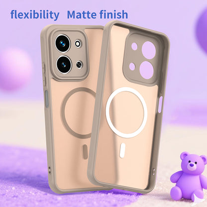 MagSafe Case for Xiaomi Redmi 15C 5G / 15C 4G, Techsuit, HaloFrost II, Gold