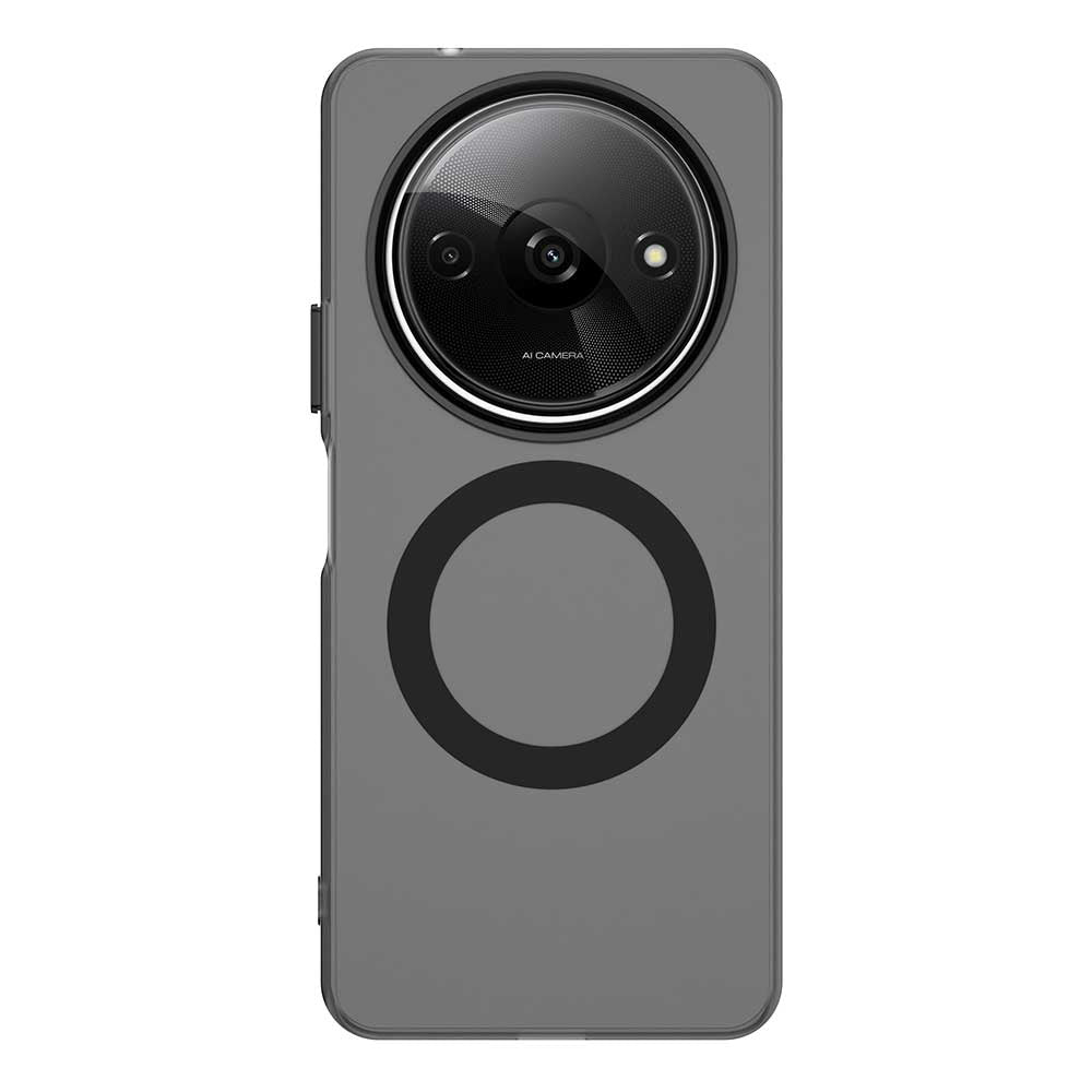 Custodia MagSafe per Xiaomi Redmi A3x / A3, Techsuit, CandyCase, Nera