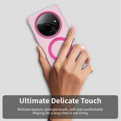 Custodia MagSafe per Xiaomi Redmi A3x / A3, Techsuit, CandyCase, Rosa