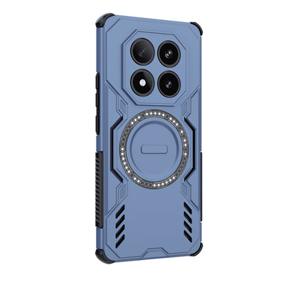 Custodia MagSafe per Xiaomi Redmi Note 14 Pro 4G, Techsuit, ArmorMag, Blu
