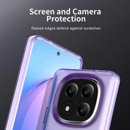 Custodia MagSafe per Xiaomi Redmi Note 14 Pro+ 5G, Techsuit, CandyCase, Viola