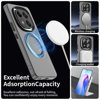 Custodia MagSafe per Xiaomi Redmi Note 14 Pro+ 5G, Techsuit, CandyCase, Nera