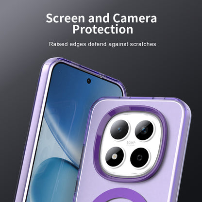 Custodia MagSafe per Xiaomi Redmi Note 15 Pro 5G, Techsuit, CandyCase, Viola