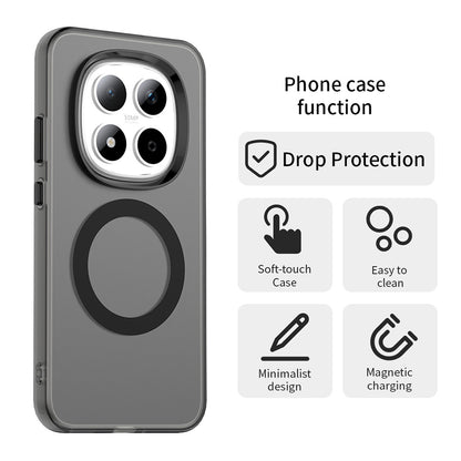 Custodia MagSafe per Xiaomi Redmi Note 15 Pro 5G, Techsuit, CandyCase, Nera