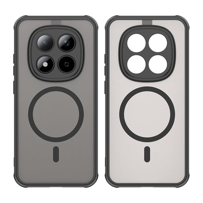Custodia MagSafe per Xiaomi Redmi Note 15 Pro 5G, Techsuit, HaloFrost II, Nera