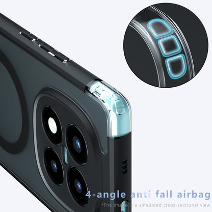 Custodia MagSafe per Xiaomi Redmi Note 15 Pro 5G, Techsuit, PureFrost, Nera Satinata
