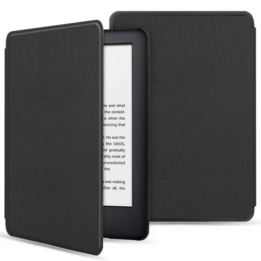 Custodia per Amazon Kindle Paperwhite 5 pollici, Techsuit, SmartCover, Nera
