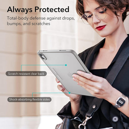 Custodia per Apple iPad (2025) / (2022), ESR, Ascend Hybrid, Grigio