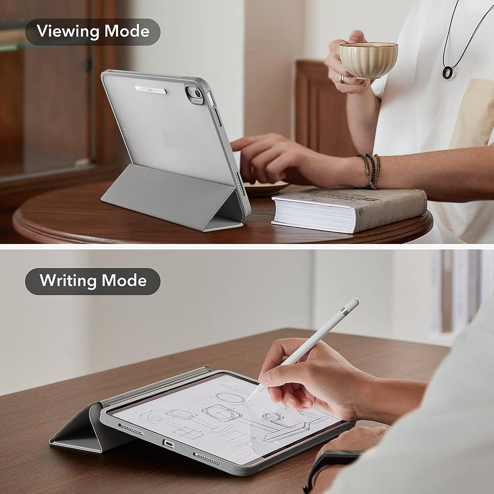 Custodia per Apple iPad (2025) / (2022), ESR, Ascend Hybrid, Grigio