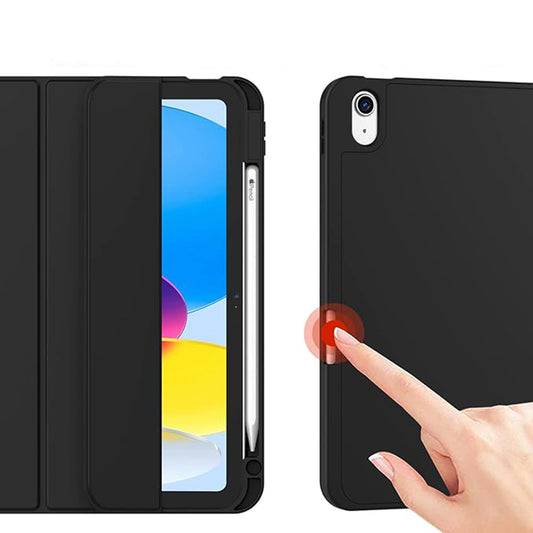 Custodia per Apple iPad (2025) / (2022), Techsuit, Flex Trifold, Rosa