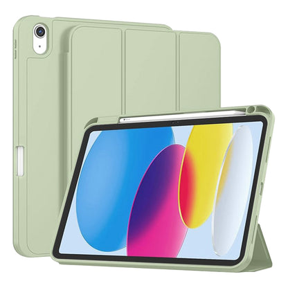 Custodia per Apple iPad (2025) / (2022), Techsuit, Flex Trifold, Verde Matcha