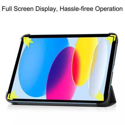 Custodia per Apple iPad (2025) / (2022), Techsuit, FoldPro, Blu