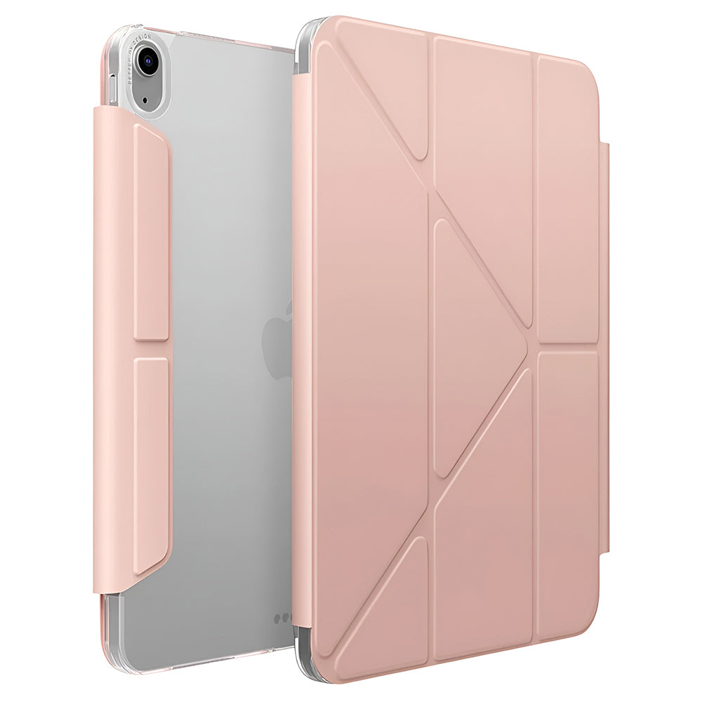 Custodia per Apple iPad (2025), UNIQ, Camden Click, Rosa