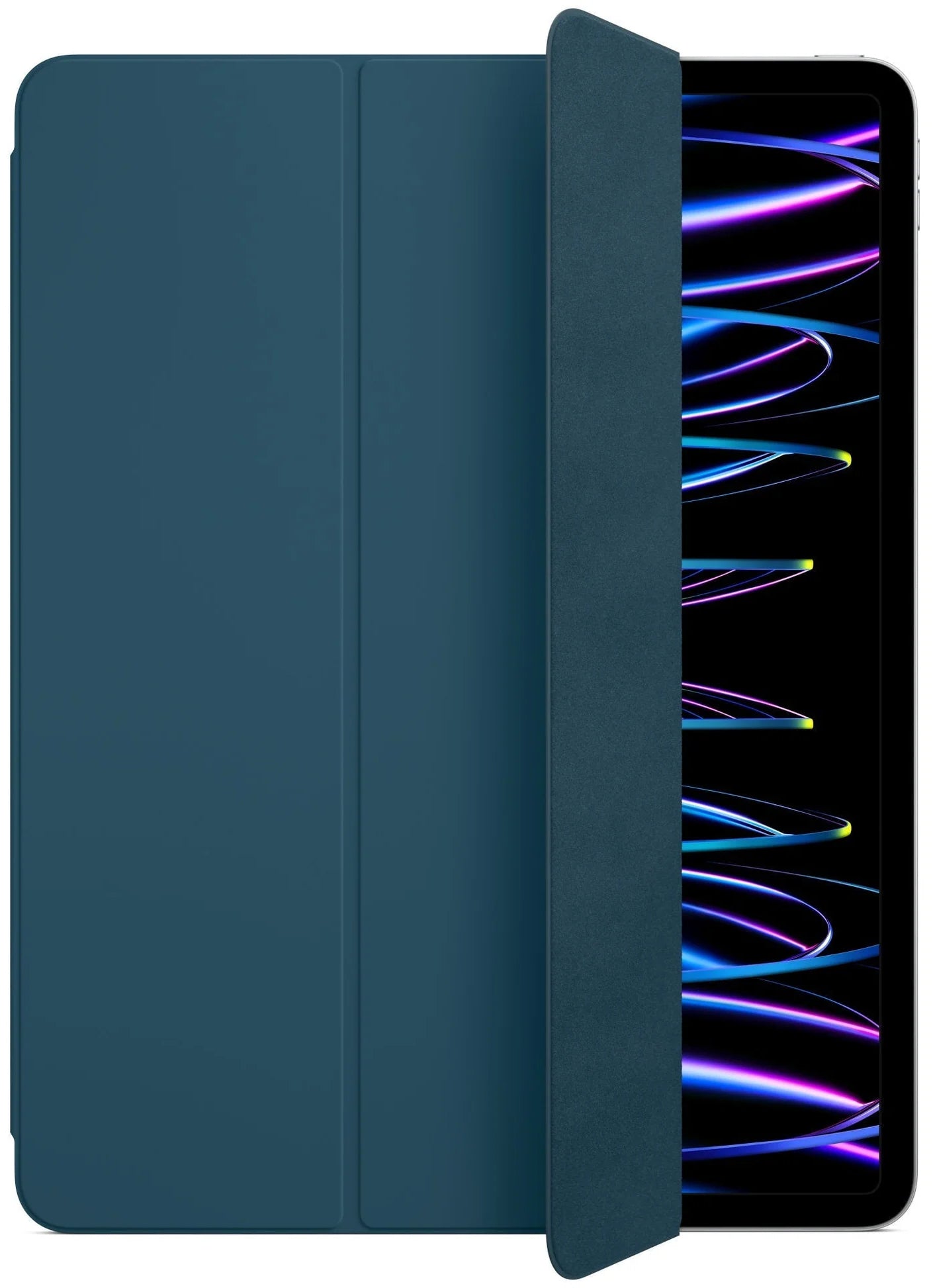 Custodia per Apple iPad Pro 12.9 (2022) / Pro 12.9 (2021) / Pro 12.9 (2020) / Pro 12.9 (2018), Smart Folio, Blu MQDW3ZM/A