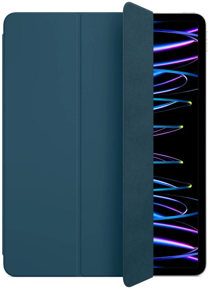Custodia per Apple iPad Pro 12.9 (2022) / Pro 12.9 (2021) / Pro 12.9 (2020) / Pro 12.9 (2018), Smart Folio, Blu MQDW3ZM/A