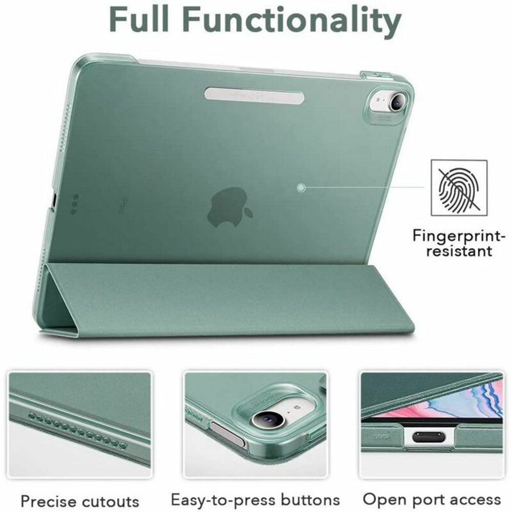 Custodia per Apple iPad Air 11 (2025) / Air 11 (2024) / Air (2022) / Air (2020), ESR, Ascend Trifold, Verde Satinato