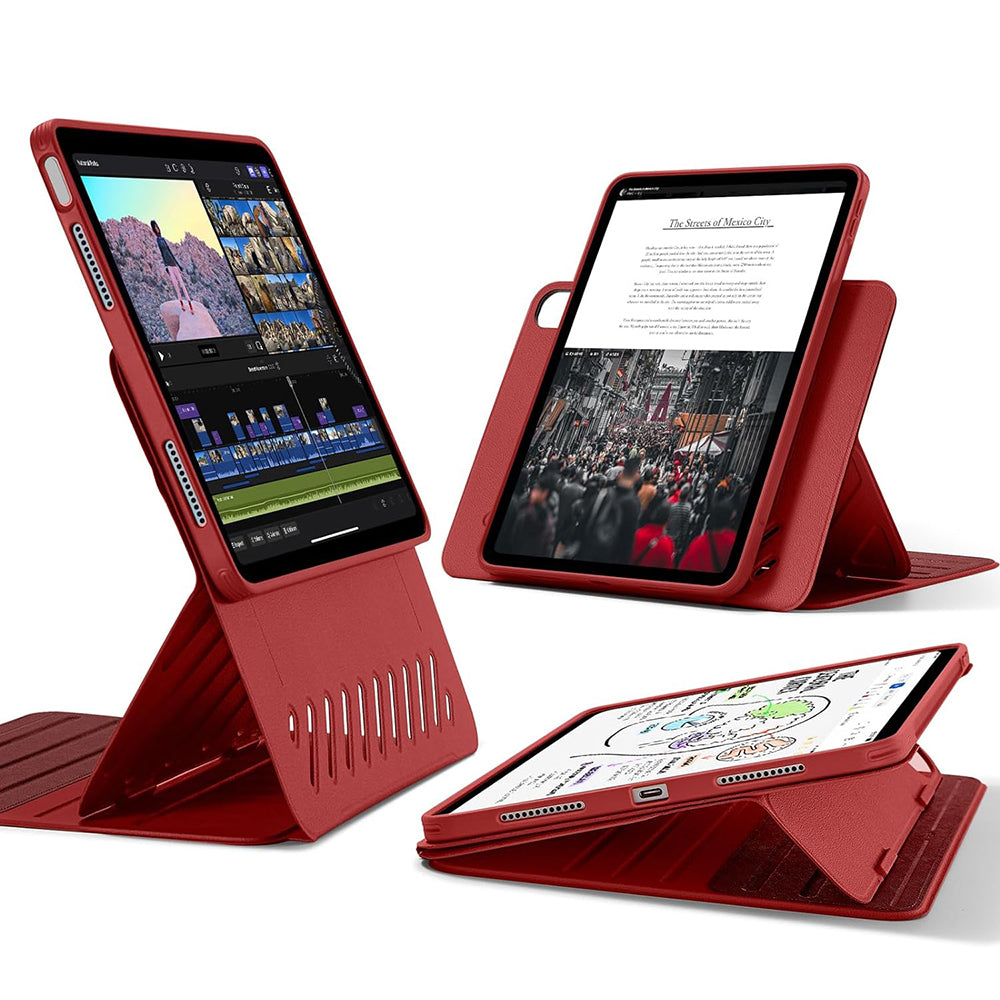Custodia per Apple iPad Air 11 (2026) / iPad Air 11 (2025) / Air 11 (2024) / Air (2022) / Air (2020), ESR, Shift, Rossa