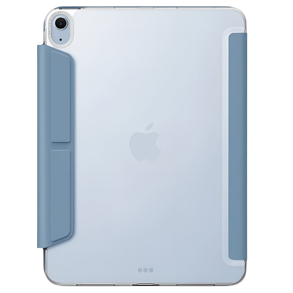 Custodia per Apple iPad Air 11 (2026) / Air 11 (2025) / Air 11 (2024) / Air (2022) / Air (2020), UNIQ, Camden Click, Blu Grigio
