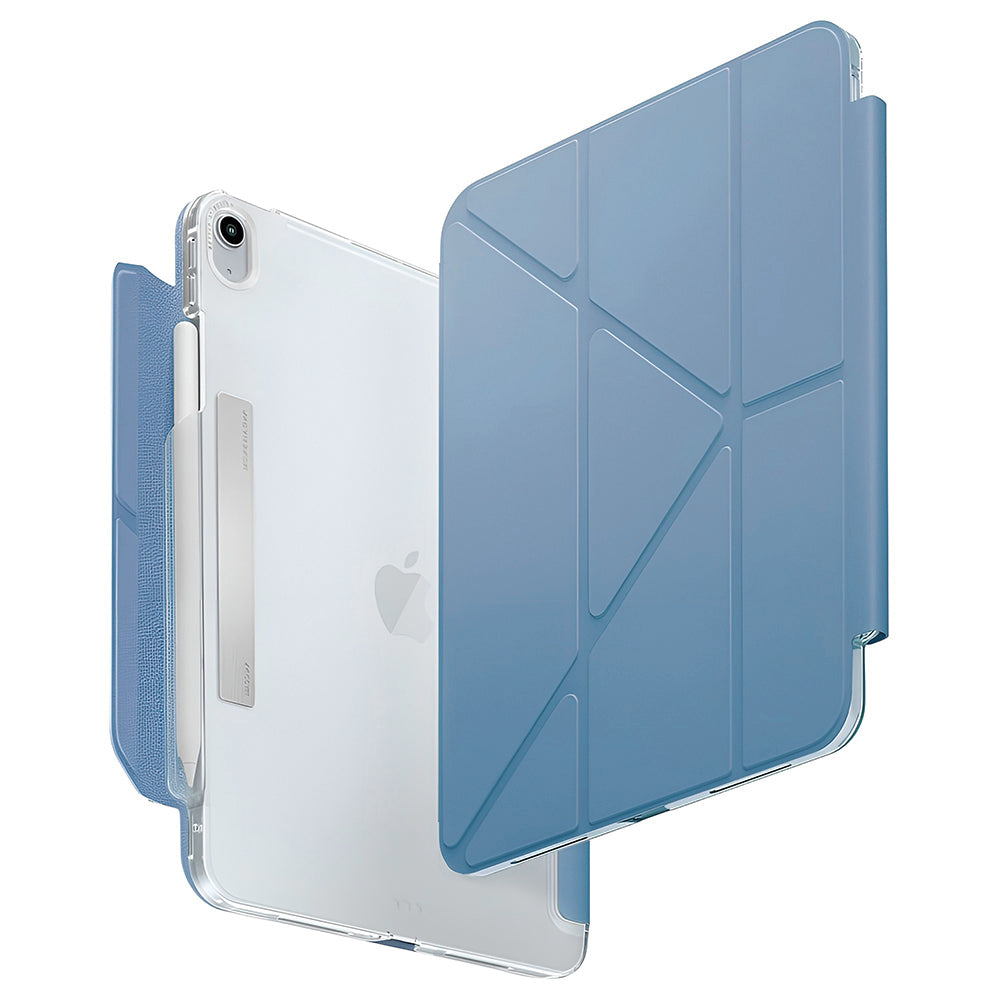 Custodia per Apple iPad Air 11 (2026) / Air 11 (2025) / Air 11 (2024) / Air (2022) / Air (2020), UNIQ, Camden Click, Blu Grigio