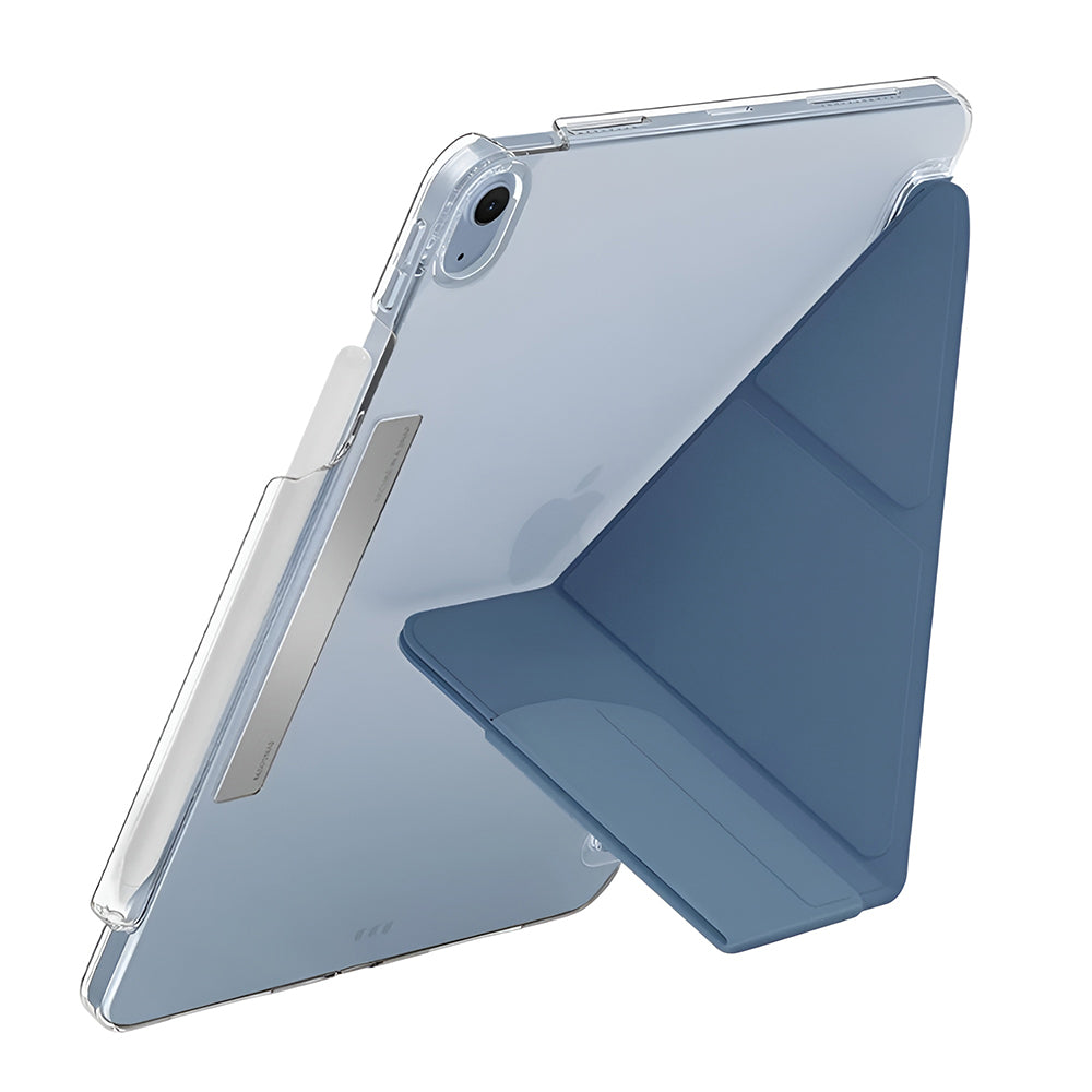 Custodia per Apple iPad Air 11 (2026) / Air 11 (2025) / Air 11 (2024) / Air (2022) / Air (2020), UNIQ, Camden Click, Blu Grigio