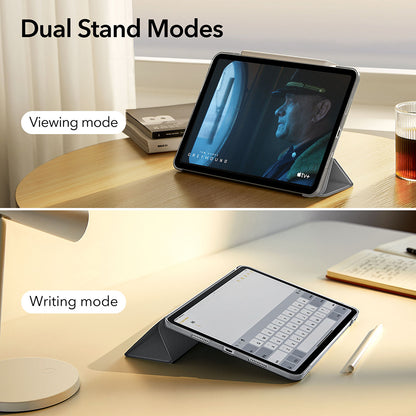 Case for Apple iPad Air 13 (2026) / Air 13 (2025) / Air 13 (2024), ESR, Ascend Trifold, Satin Gray