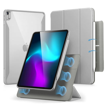Custodia per Apple iPad Air 13 (2026) / Air 13 (2025) / Air 13 (2024), ESR, Rebound Hybrid, Grigio