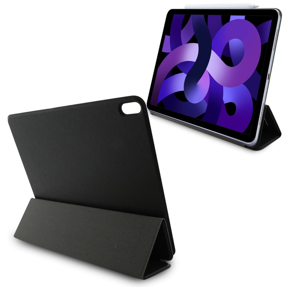 Custodia per Apple iPad Air 13 (2025) / Air 13 (2024), Karl Lagerfeld, Saffiano Karl & Choupette, Nera