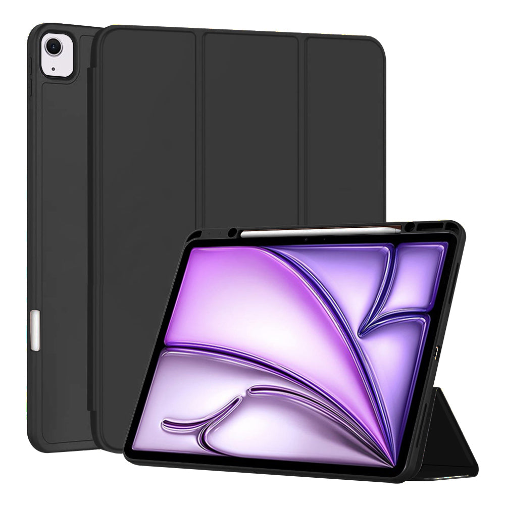 Custodia per Apple iPad Air 13 (2026) / Air 13 (2025) / Air 13 (2024), Techsuit, Flex Trifold, Nera