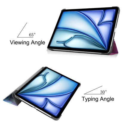 Custodia per Apple iPad Air 13 (2026) / Air 13 (2025) / Air 13 (2024), Techsuit, FoldPro Galaxy, Multicolore