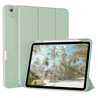 Custodia per Apple iPad Air (2022) / Air (2020), Techsuit, Flex Trifold, Verde Matcha