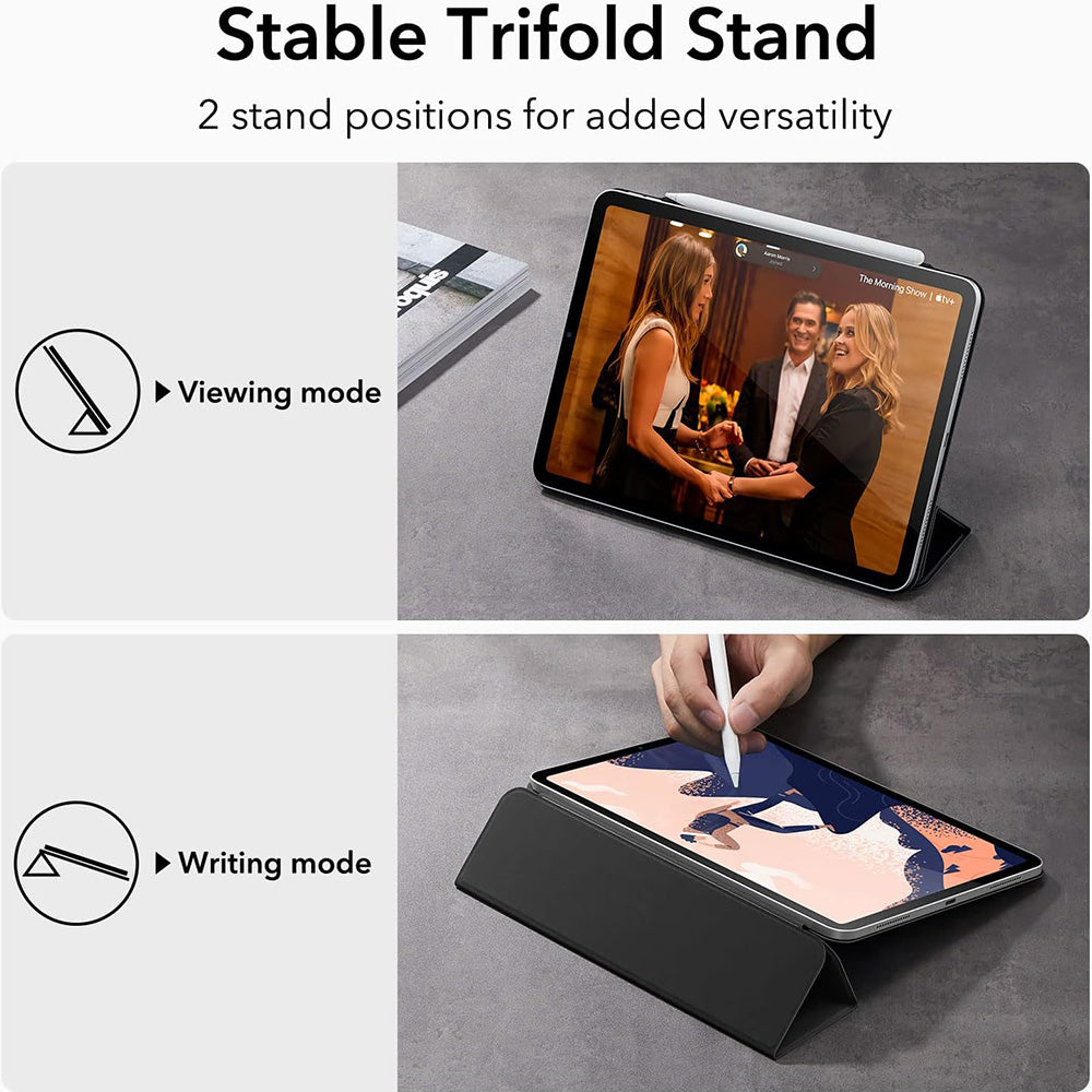 Case for Apple iPad Pro 11 (2022) / Pro 11 (2021) / Pro 11 (2020) / Pro 11 (2018), ESR, Rebound, Black
